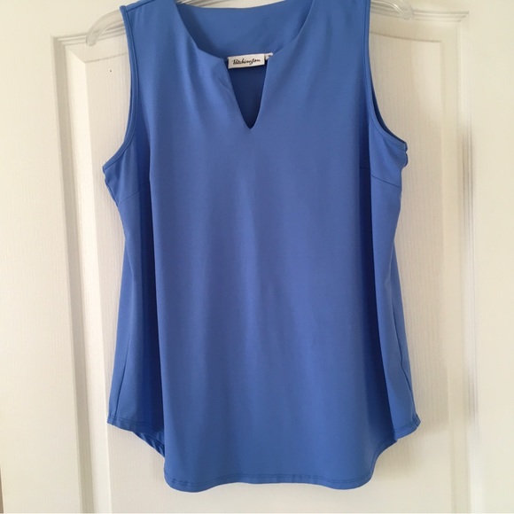 Patchington sleeveless, v neck top, M,excellent condition, nice stretchy fabric - Picture 5 of 6